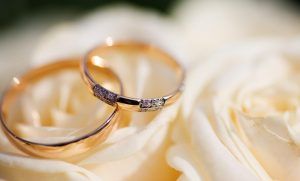 Foto de anillos de matrimonio