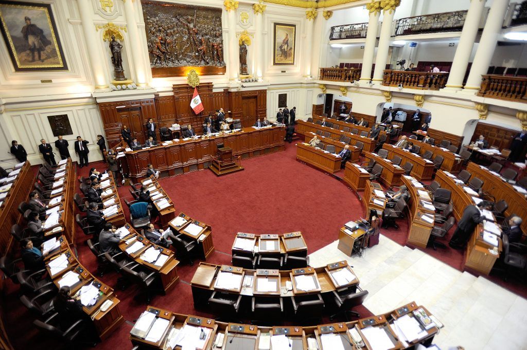 Foto del congreso de la República del Perú